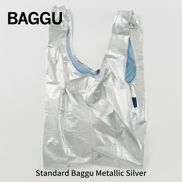 STANDARD BAGGU メタリックシルバー【メール便は送料無料 / 日時指定不可】 - 鍋・フライパン・キッチン用品と雑貨の専門店 『NABESTORE』