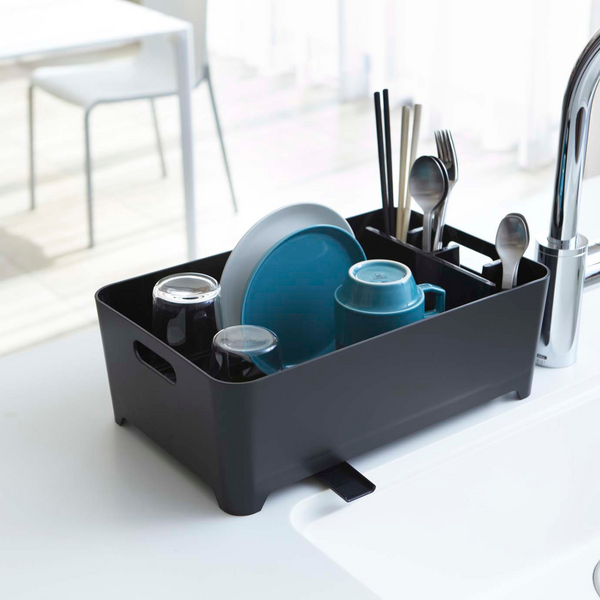 水切りバスケット タワー 山崎実業 tower 2453　ブラック