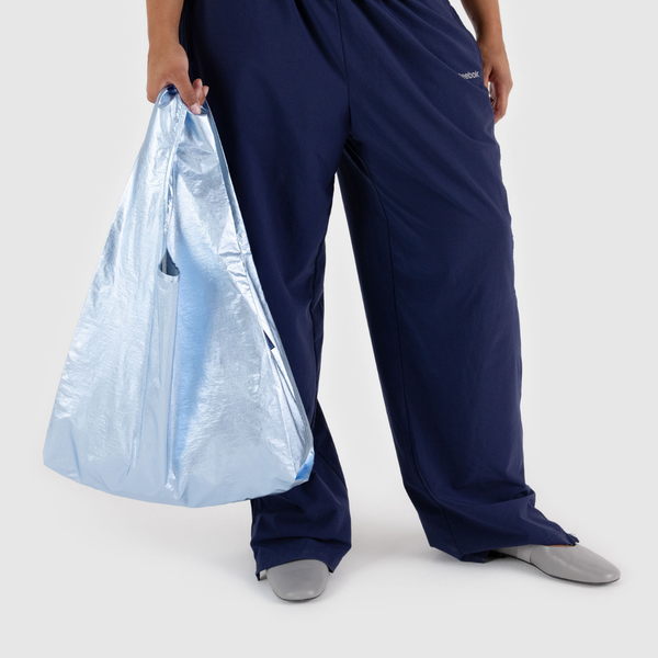 STANDARD BAGGU メタリックライトブルー【メール便は送料無料 / 日時指定不可】