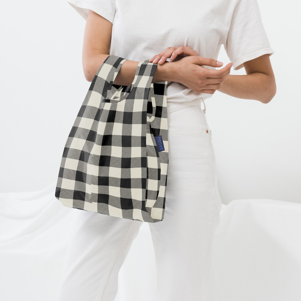 【入荷未定】BABY BAGGU  ブラック×ホワイトチェック≪復刻柄≫ 2025FA【メール便は送料無料 / 日時指定不可】