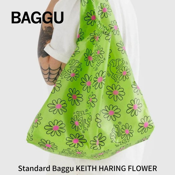 【入荷未定】STANDARD BAGGU KEITH HARING FLOWER 2024SU