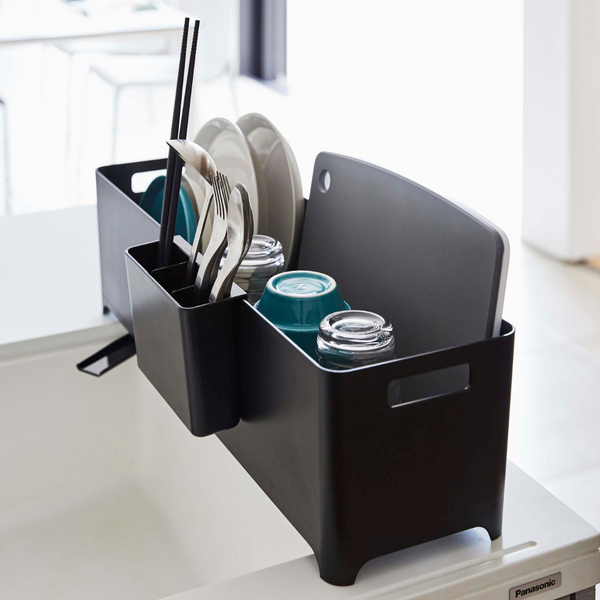 スリム水切りバスケット ロング タワー 山崎実業 tower 04314