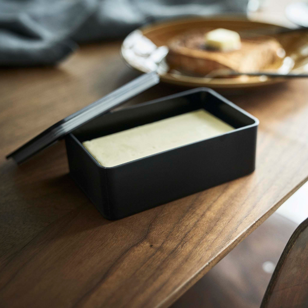 バルブ付き密閉バターケース タワー 山崎実業 tower 04821