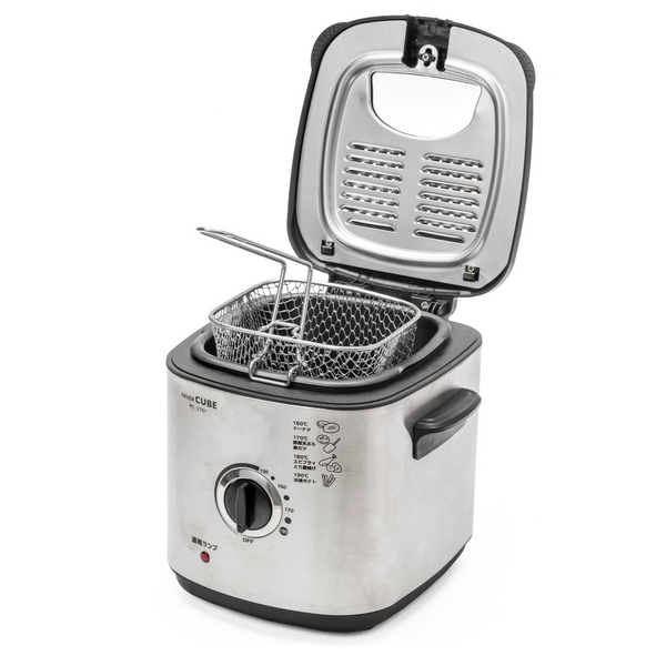 【完売・次回入荷未定】電気フライヤー CUBE PC-J701 卓上 電気天ぷら鍋 - 鍋・フライパン・キッチン用品と雑貨の専門店 『NABESTORE』