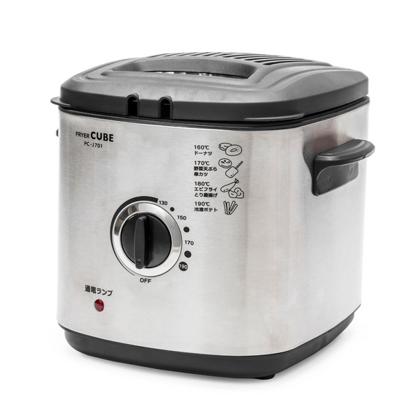 【完売・次回入荷未定】電気フライヤー CUBE PC-J701 卓上 電気天ぷら鍋 - 鍋・フライパン・キッチン用品と雑貨の専門店 『NABESTORE』