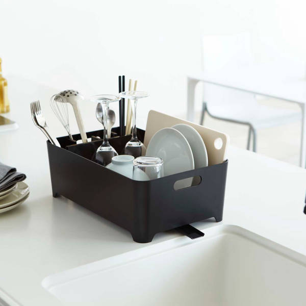 水切りバスケット タワー 山崎実業 tower 2452　ホワイト - 鍋・フライパン・キッチン用品と雑貨の専門店 『NABESTORE』