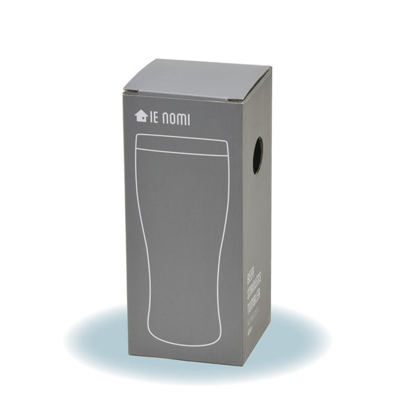 ステンレスビアタンブラー ホワイト/シルバー 真空二重構造 - 鍋・フライパン・キッチン用品と雑貨の専門店 『NABESTORE』