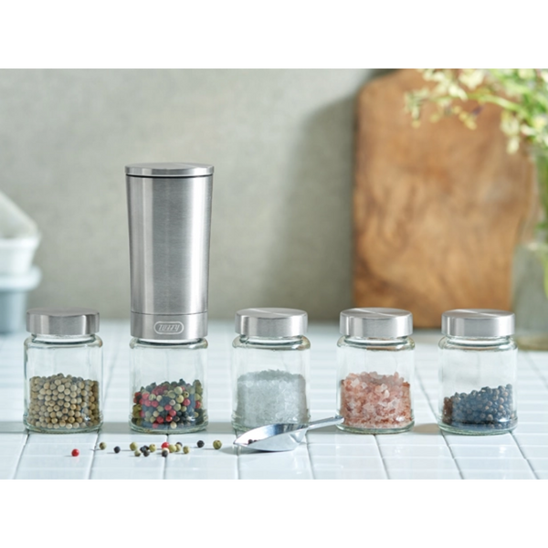電動ソルト＆ペパーミル　K-EM1-SV【お取り寄せ】