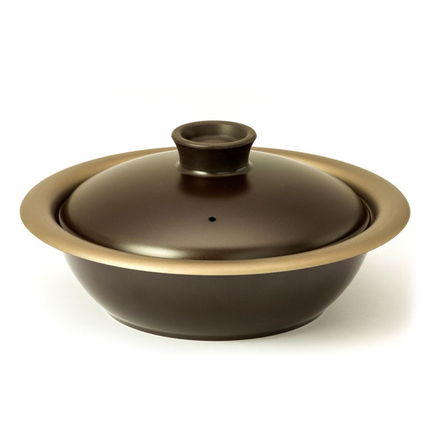 【完売】ほくほくなべ 28cm 軽くて割れない最高級鋳造土鍋風万能鍋 シリコンミトン付き - 鍋・フライパン・キッチン用品と雑貨の専門店 『NABESTORE』