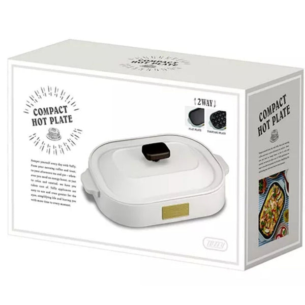 コンパクトホットプレート ＜アッシュホワイト＞ K-HP1-AW【お取り寄せ】