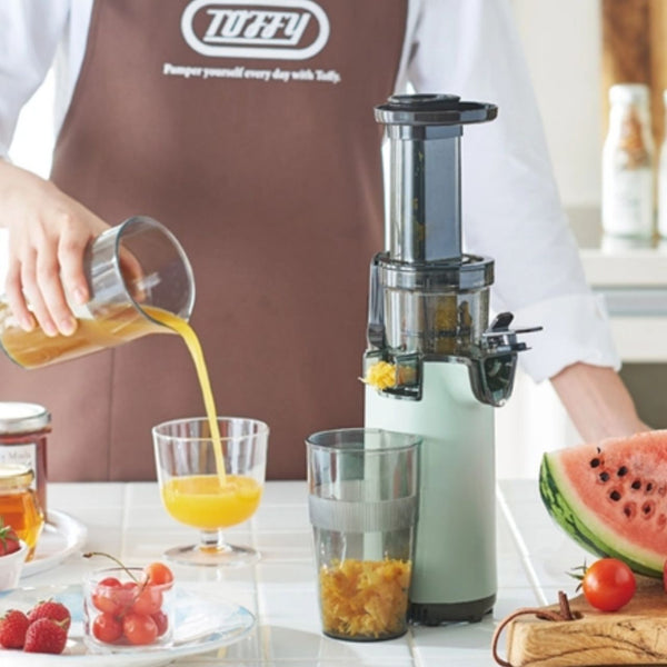 【送料無料】ミニスロージューサー ＜アッシュホワイト＞ K-BD4-AW【お取り寄せ】