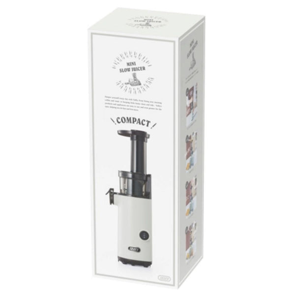 【送料無料】ミニスロージューサー ＜アッシュホワイト＞ K-BD4-AW【お取り寄せ】