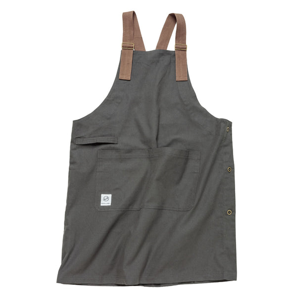 Peacetar Black Label カバーオールエプロン Soil Gray - キッチン・アウトドア・介護など作業着に人気【メール便は送料無料 / 日時指定不可】 - 鍋・フライパン・キッチン用品と雑貨の専門店 『NABESTORE』