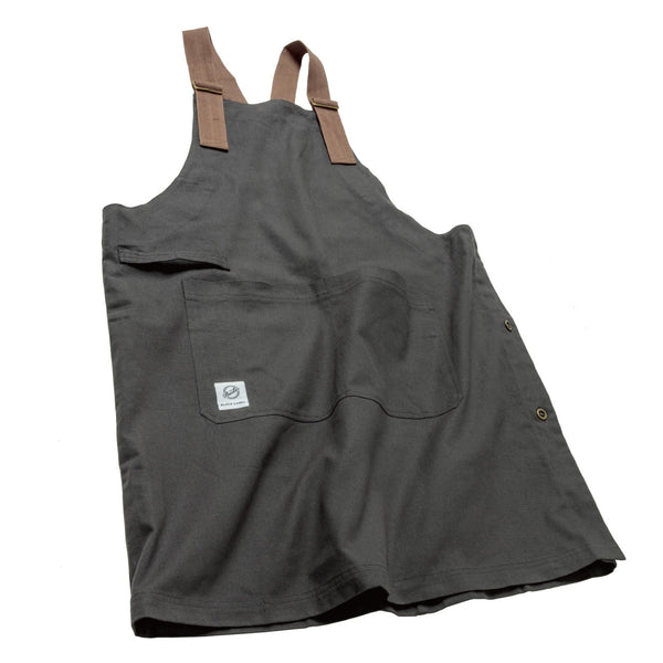 Peacetar Black Label カバーオールエプロン Soil Gray - キッチン・アウトドア・介護など作業着に人気【メール便は送料無料 / 日時指定不可】 - 鍋・フライパン・キッチン用品と雑貨の専門店 『NABESTORE』