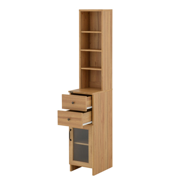 4FUL　DOLLY（ドリー） 隙間収納ラック　幅30cm　ホワイト/ナチュラル【送料無料】