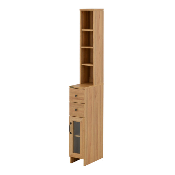 4FUL　DOLLY（ドリー） 隙間収納ラック　幅20cm　ホワイト/ナチュラル【送料無料】