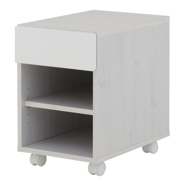 4FUL　HELM（ヘルム） デスク（140cm幅）サイドチェスト（オープン）セット　3色展開【送料無料】