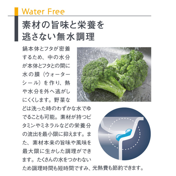 【完売】cuga（空雅）シリーズ 全7アイテム 最高級 ステンレス 5層鍋 ハンドル脱着式 IH対応 18-12ステンレス SUS316