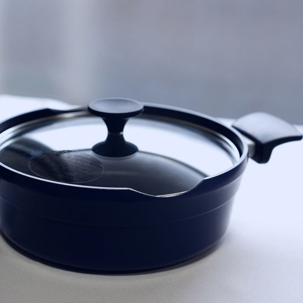 【完売】キャセロール22cm EMILY BASIC アルミ鋳物両手鍋 - 鍋・フライパン・キッチン用品と雑貨の専門店 『NABESTORE』
