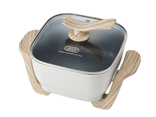 コンパクトマルチ電気鍋 ＜ペールアクア＞ K-HP3-PA【お取り寄せ】