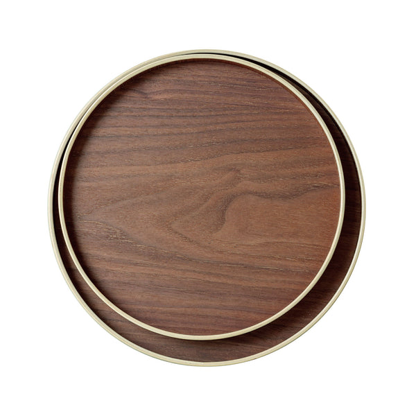 【完売】KURUMIBON 天然木トレー クルミボン 27cm/30cm お盆やトレイに