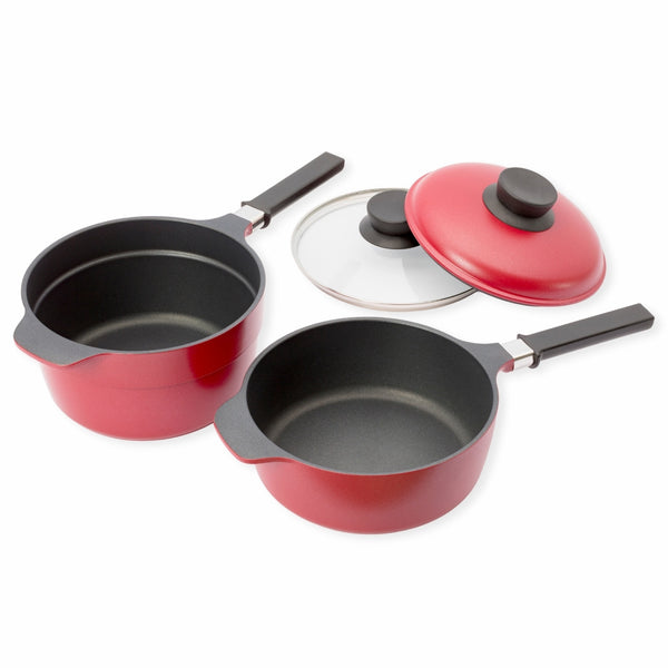 【完売/終了】IH収納鍋 NAOMI Deluxe 4点セット スタッキング 収納しやすい鍋 - 鍋・フライパン・キッチン用品と雑貨の専門店 『NABESTORE』