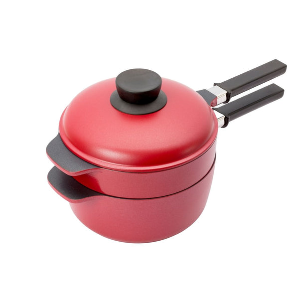【完売/終了】IH収納鍋 NAOMI Deluxe 4点セット スタッキング 収納しやすい鍋 - 鍋・フライパン・キッチン用品と雑貨の専門店 『NABESTORE』