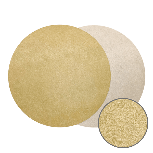 【完売】ランチョンマット ラウンドゴールド PeacetarBlackLabel - 鍋・フライパン・キッチン用品と雑貨の専門店 『NABESTORE』